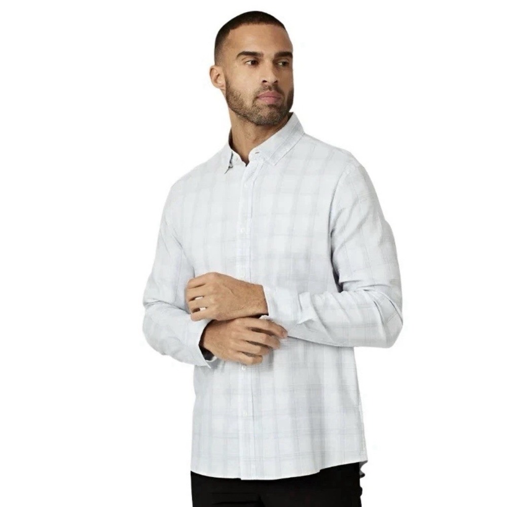 7 Diamonds Men's Legacy Duarte Button Down Shirt NWT XL $175 Lightweight